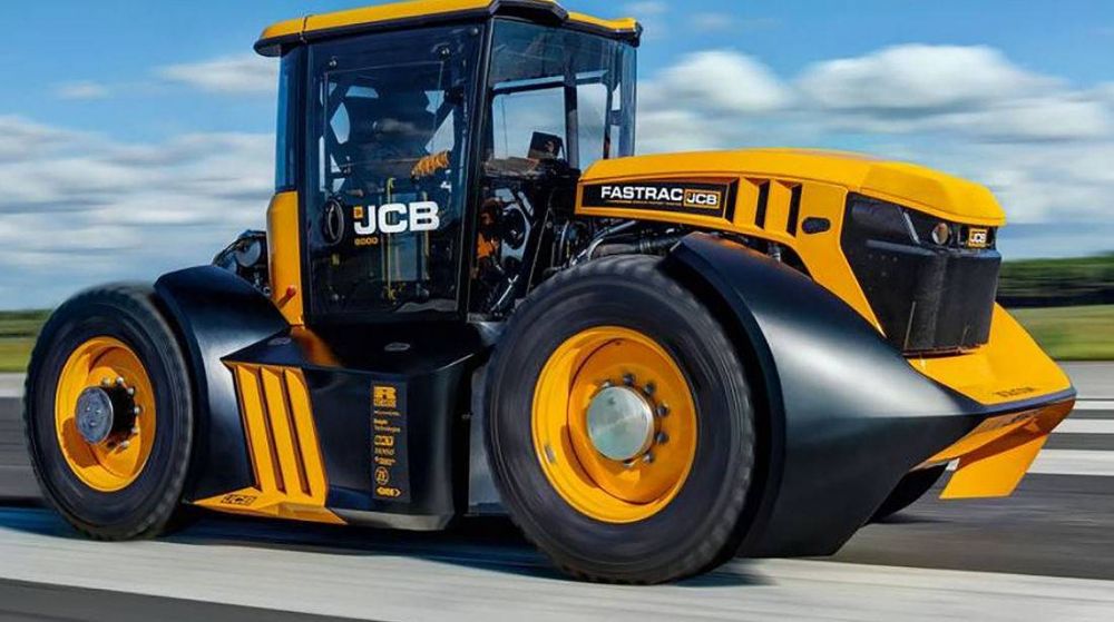 Az átépített JCB Fastrac